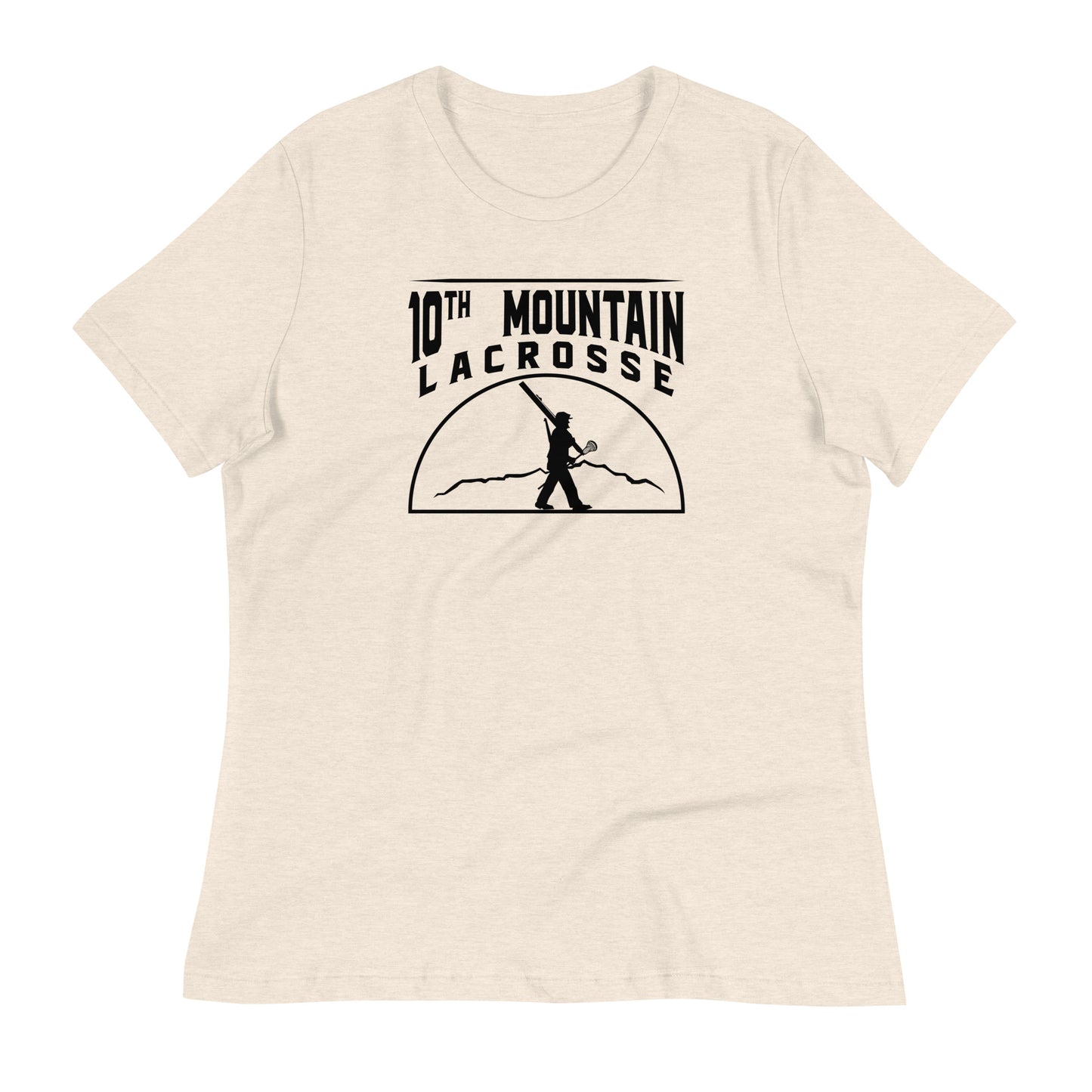 Women's 10th Mountain Lacrosse Bella + Canvas T-Shirt