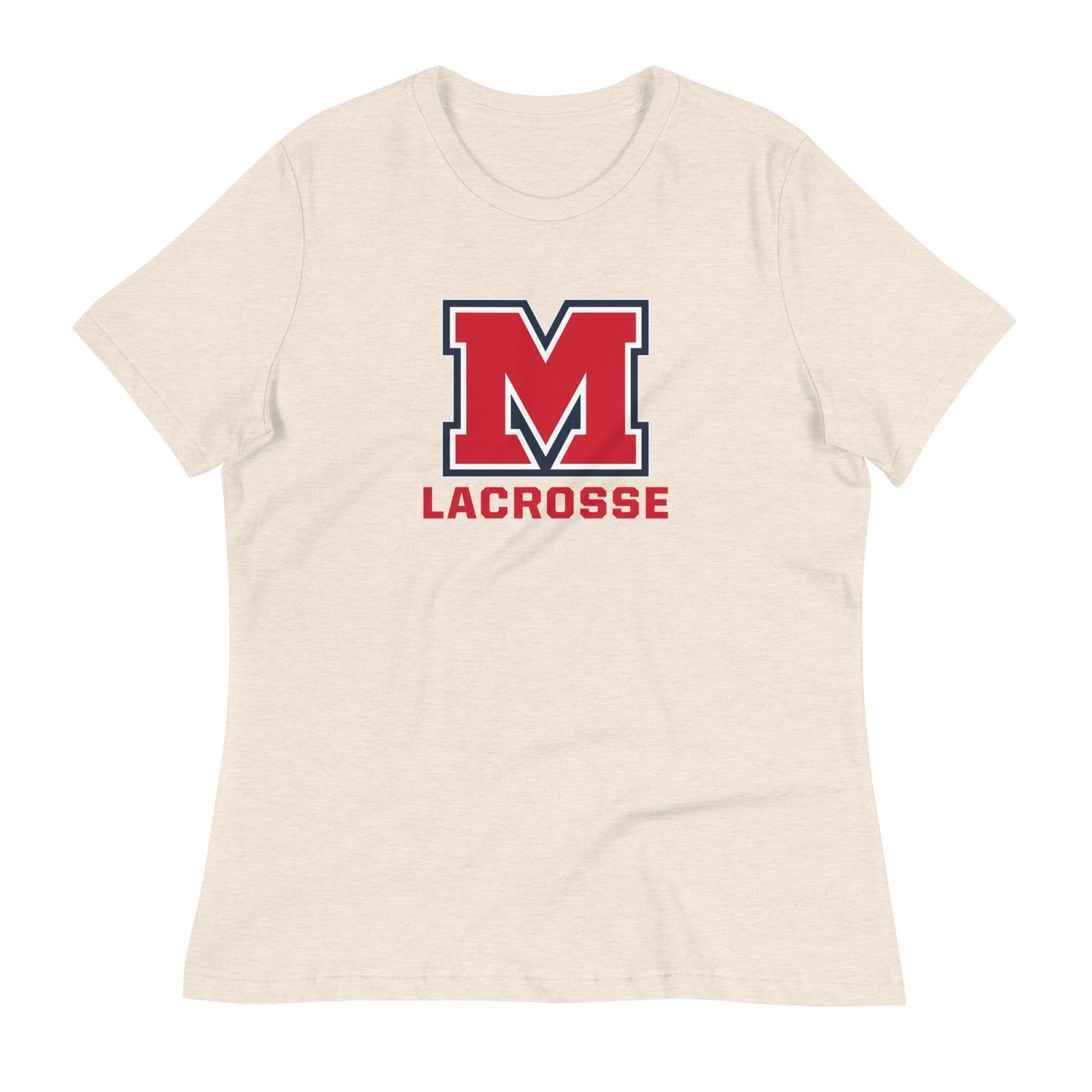 Women's BMHS Lacrosse Bella + Canvas Relaxed Tee