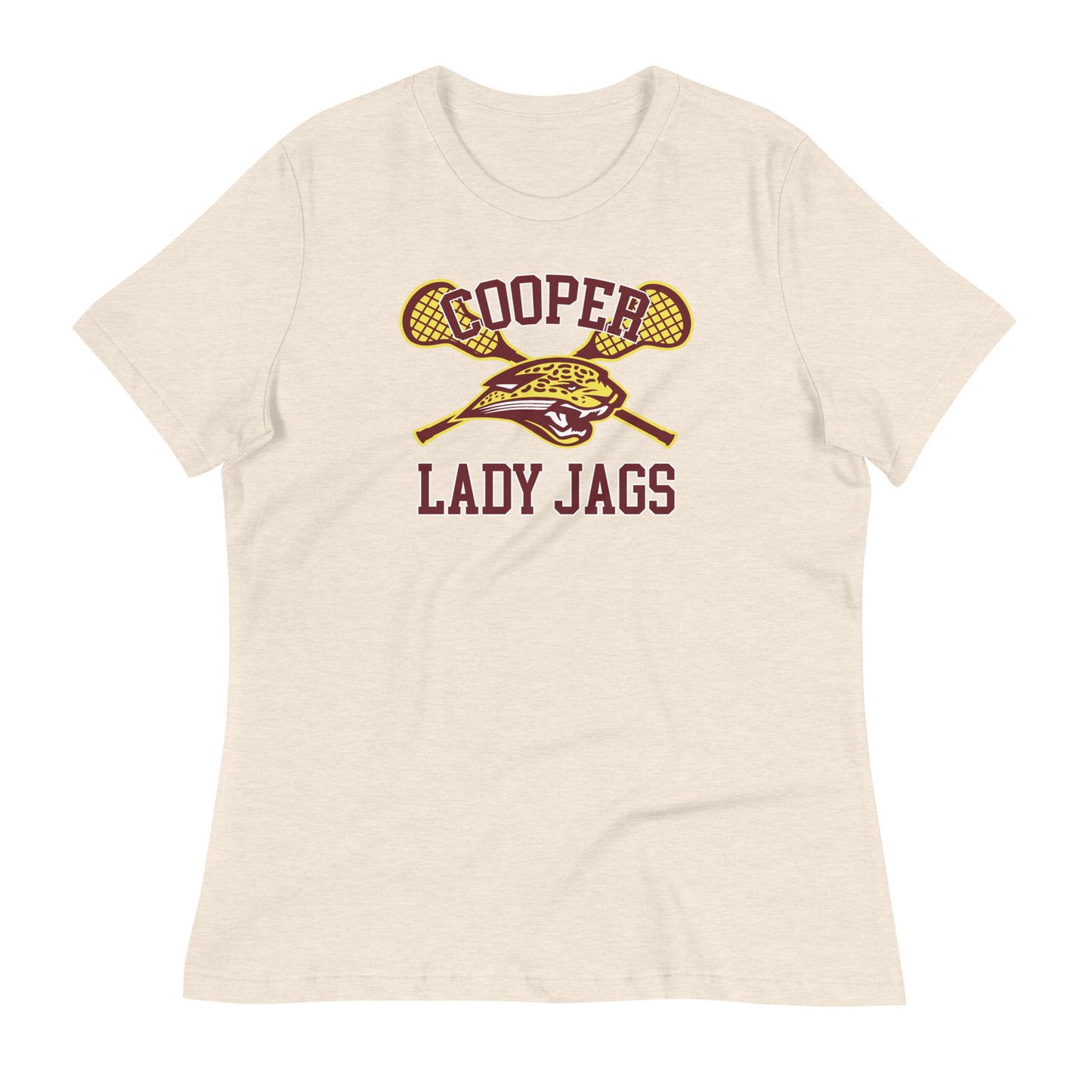 Women's Cooper Lacrosse Bella + Canvas T-Shirt