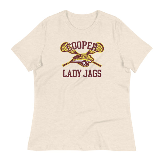 Women's Cooper Lacrosse Bella + Canvas T-Shirt