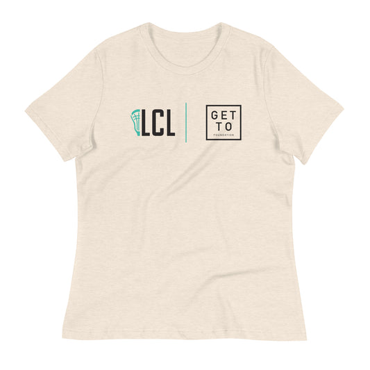 Women's Get To Foundation x LCL Bella + Canvas T-Shirt