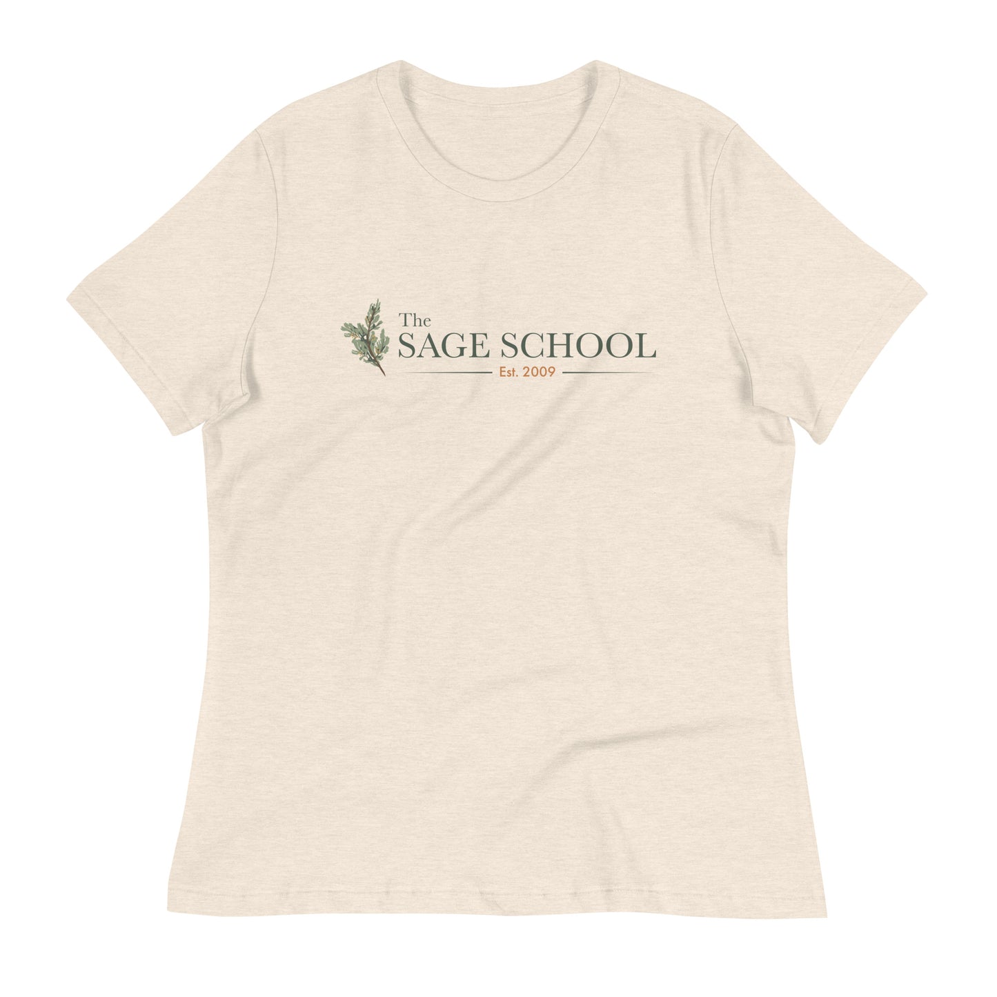 Women's Sage School Bella + Canvas Relaxed T-Shirt