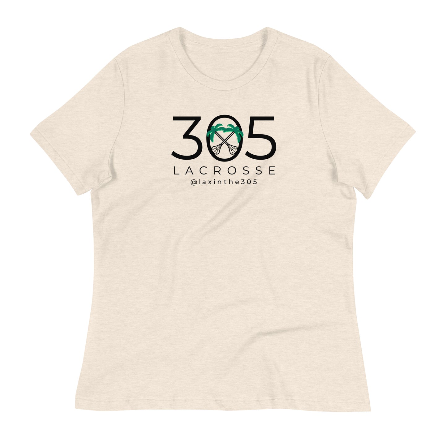 Women's Lax in the 305 Bella + Canvas T-Shirt