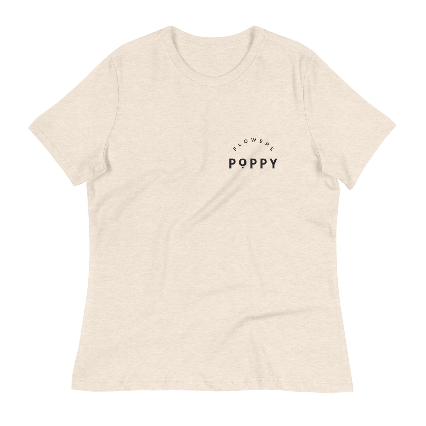 Women's Poppy Flowers Bella + Canvas T-Shirt
