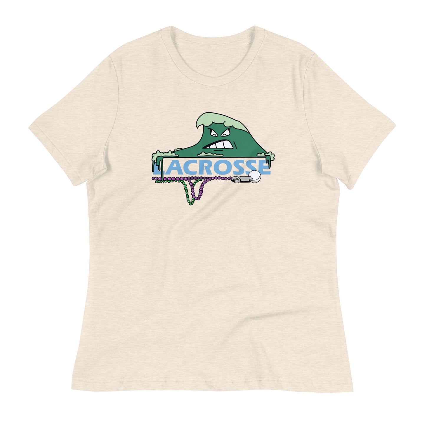 Women's Tulane Lacrosse Bella + Canvas T-Shirt