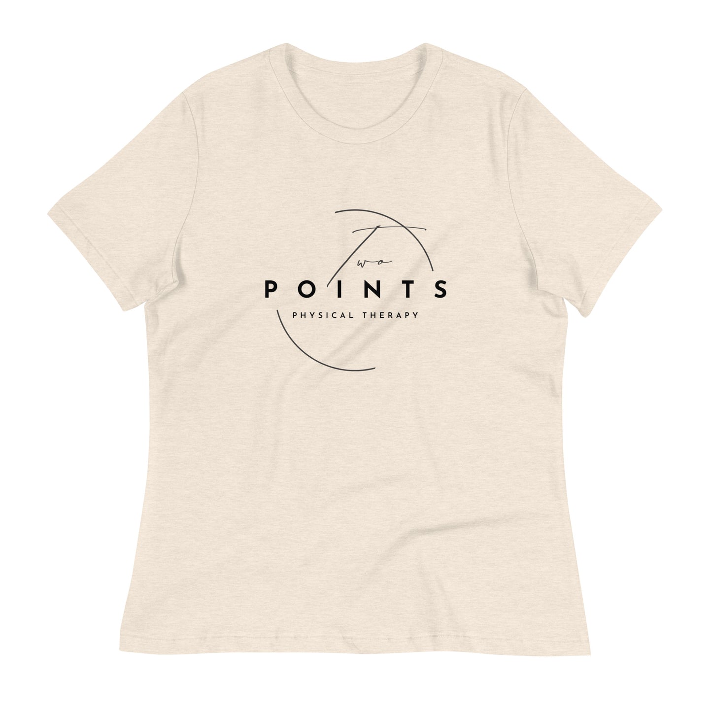 Women's Two Points Physical Therapy Bella + Canvas T-Shirt