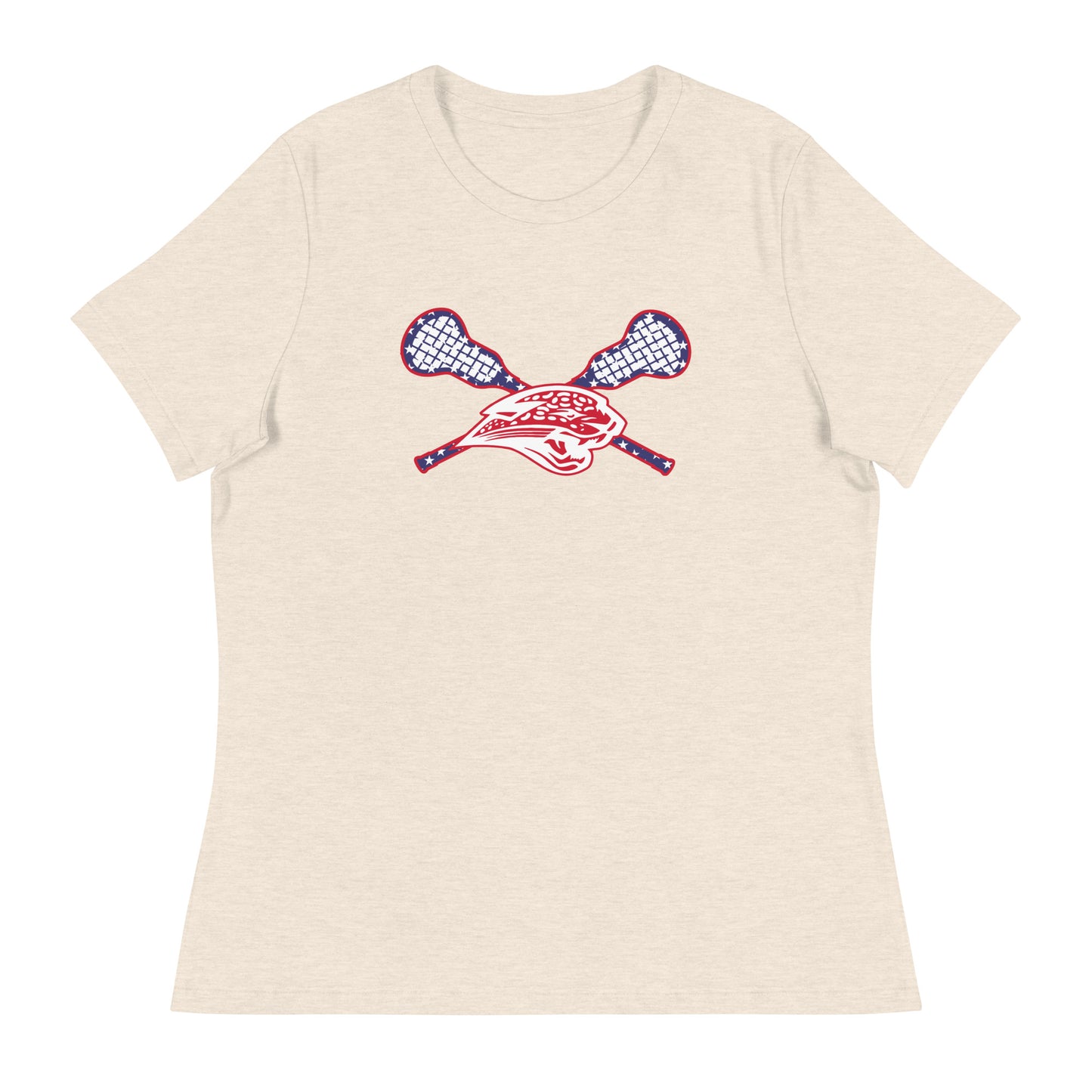 Women's Cooper Lacrosse Bella + Canvas Relaxed T-shirt