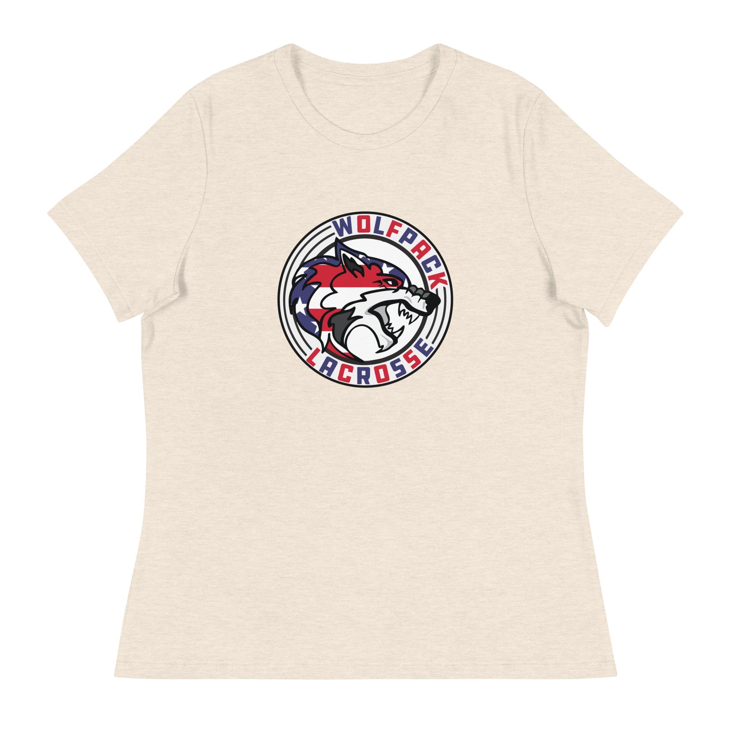 Women's Wolfpack Lacrosse Bella + Canvas T-Shirt