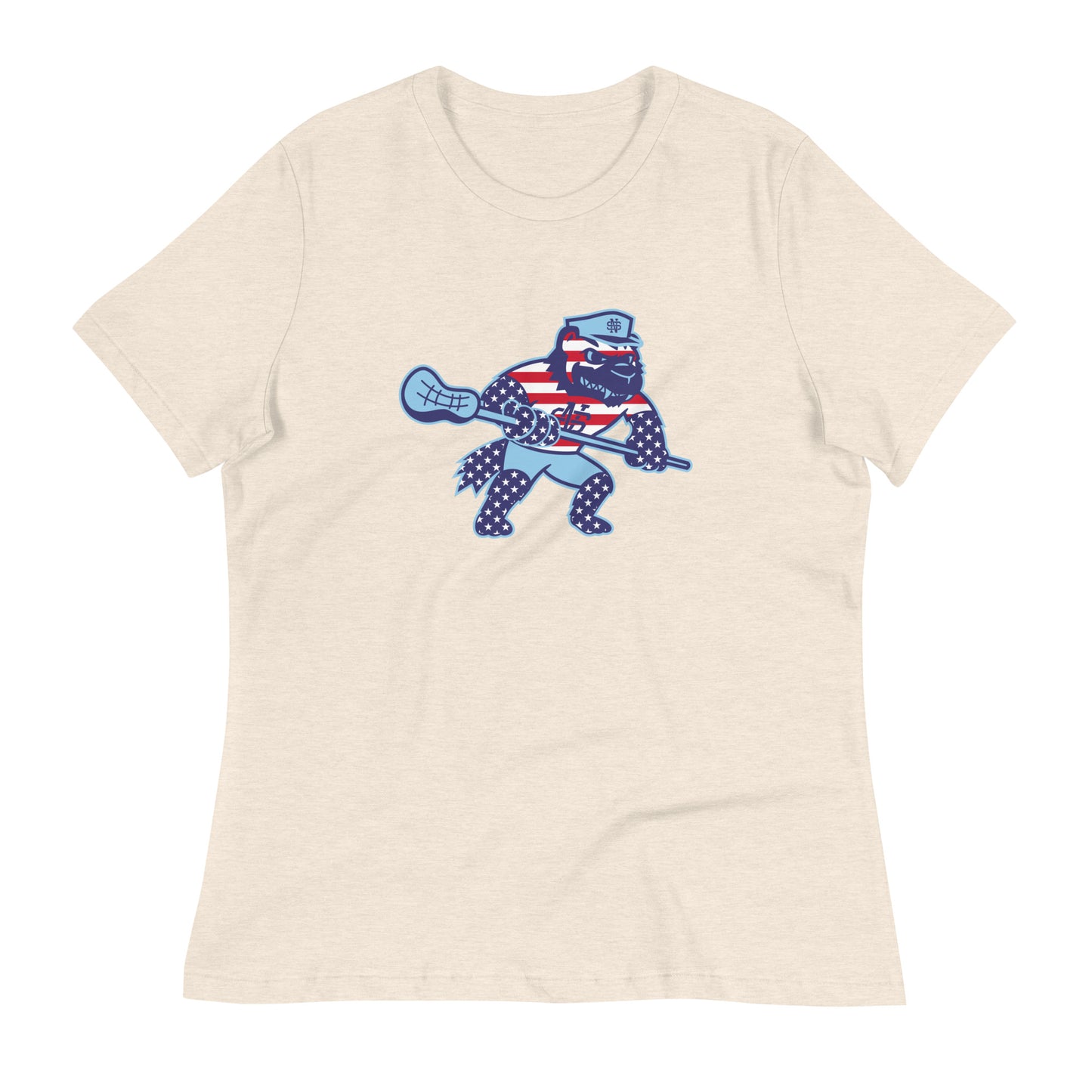 Women's North Stafford Lacrosse USA Bella + Canvas T-Shirt