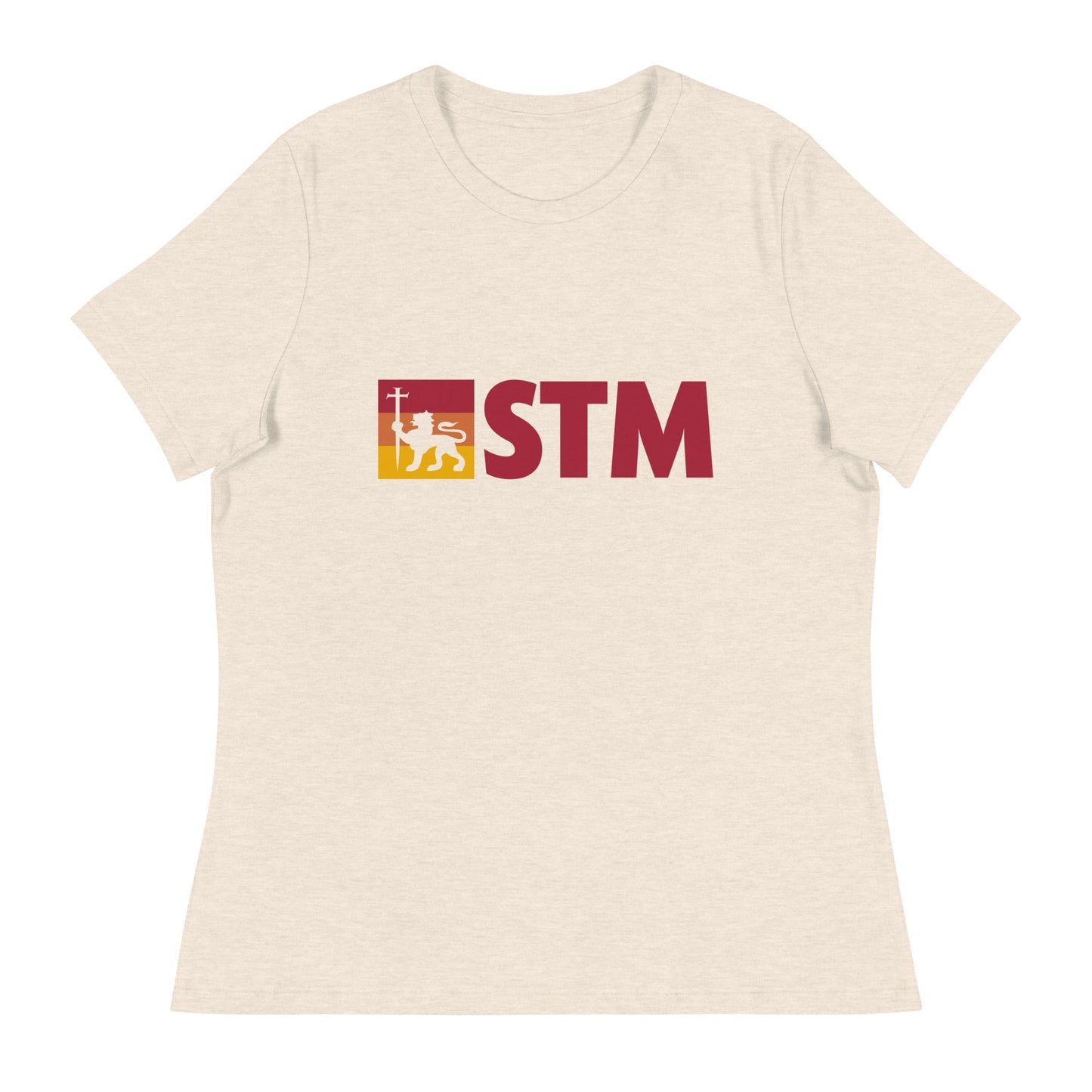 Women's STM Catholic Bella + Canvas Relaxed T-Shirt