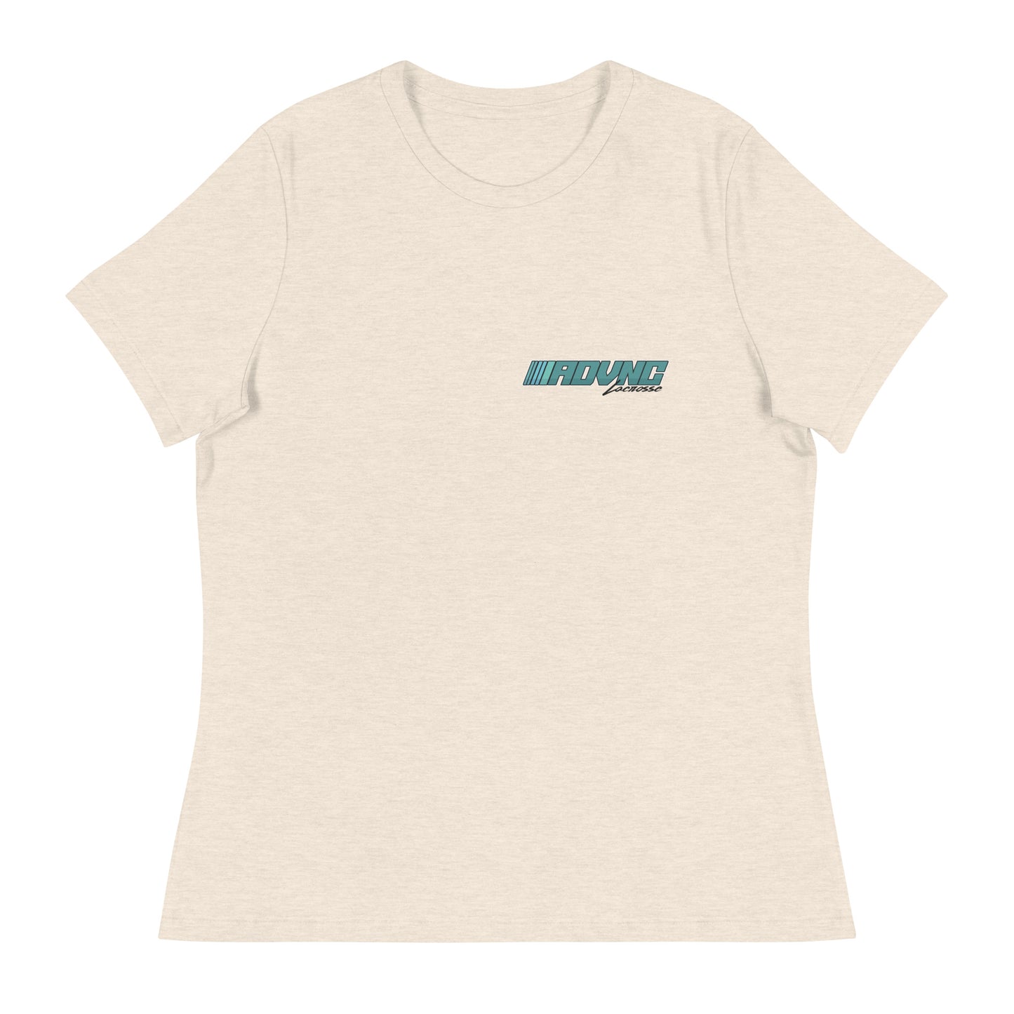Women's ADVNC Lacrosse Bella + Canvas T-Shirt - Racecar