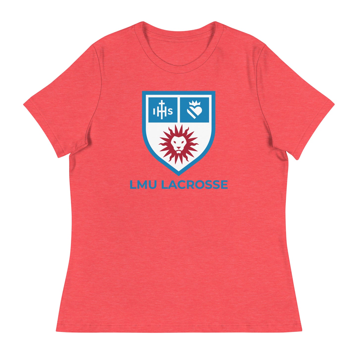 Women's LMU Lacrosse Bella + Canvas Relaxed Tee