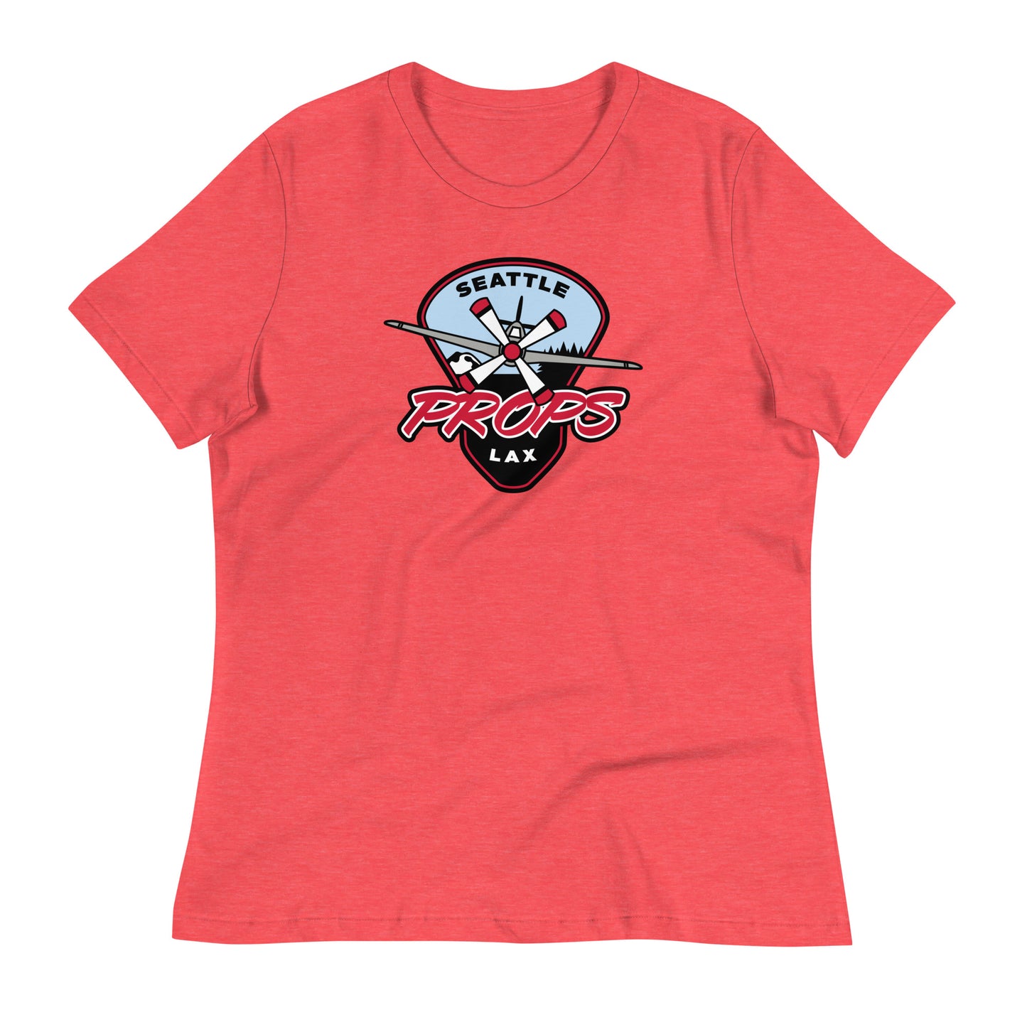 Women's Seattle Props Lacrosse Bella + Canvas T-Shirt