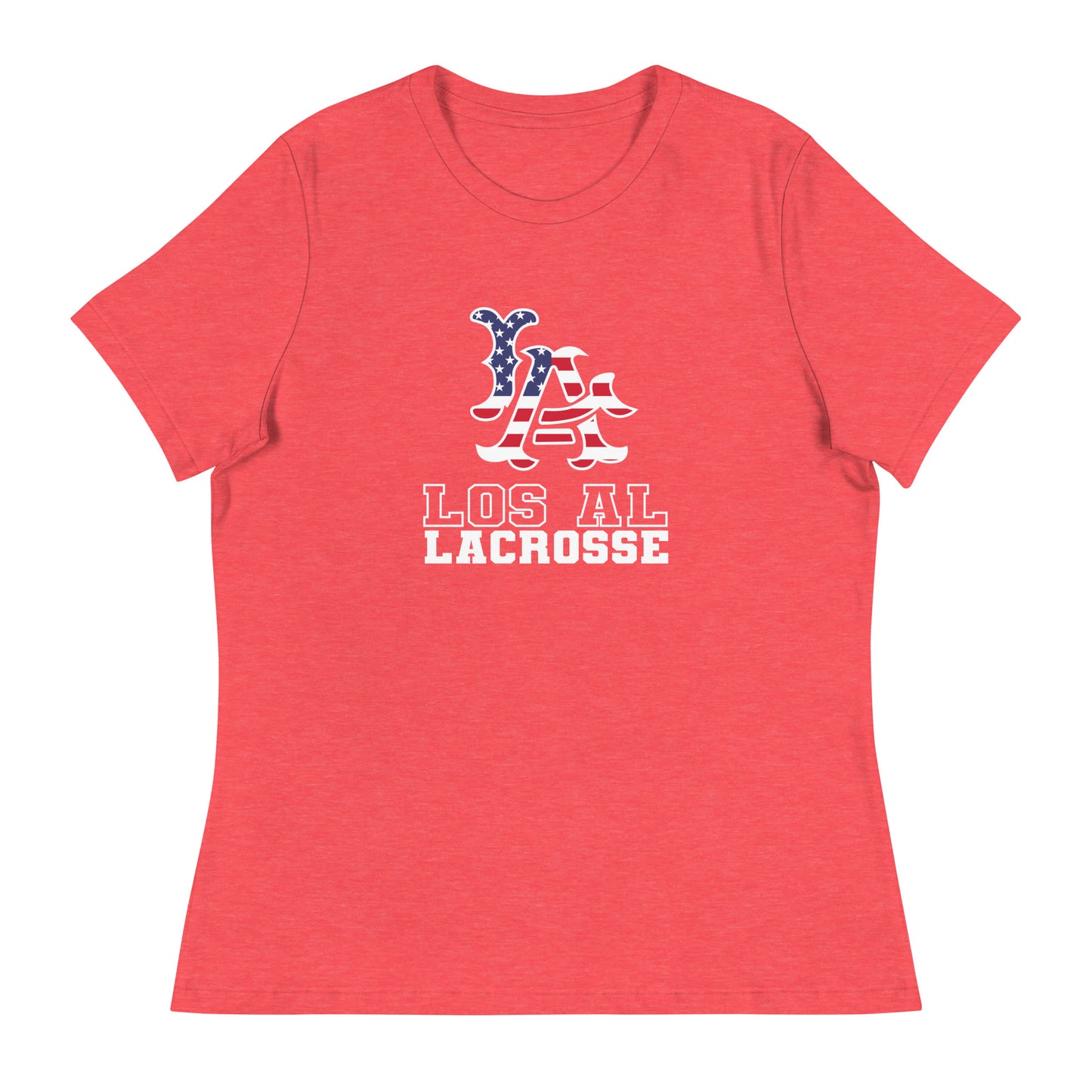 Women's Los Al Lacrosse Bella + Canvas Relaxed T-shirt