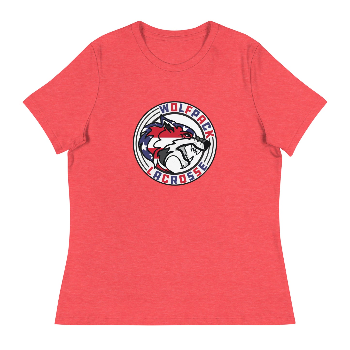 Women's Wolfpack Lacrosse Bella + Canvas T-Shirt
