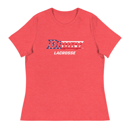 Women's Drury Lacrosse Bella + Canvas T-Shirt