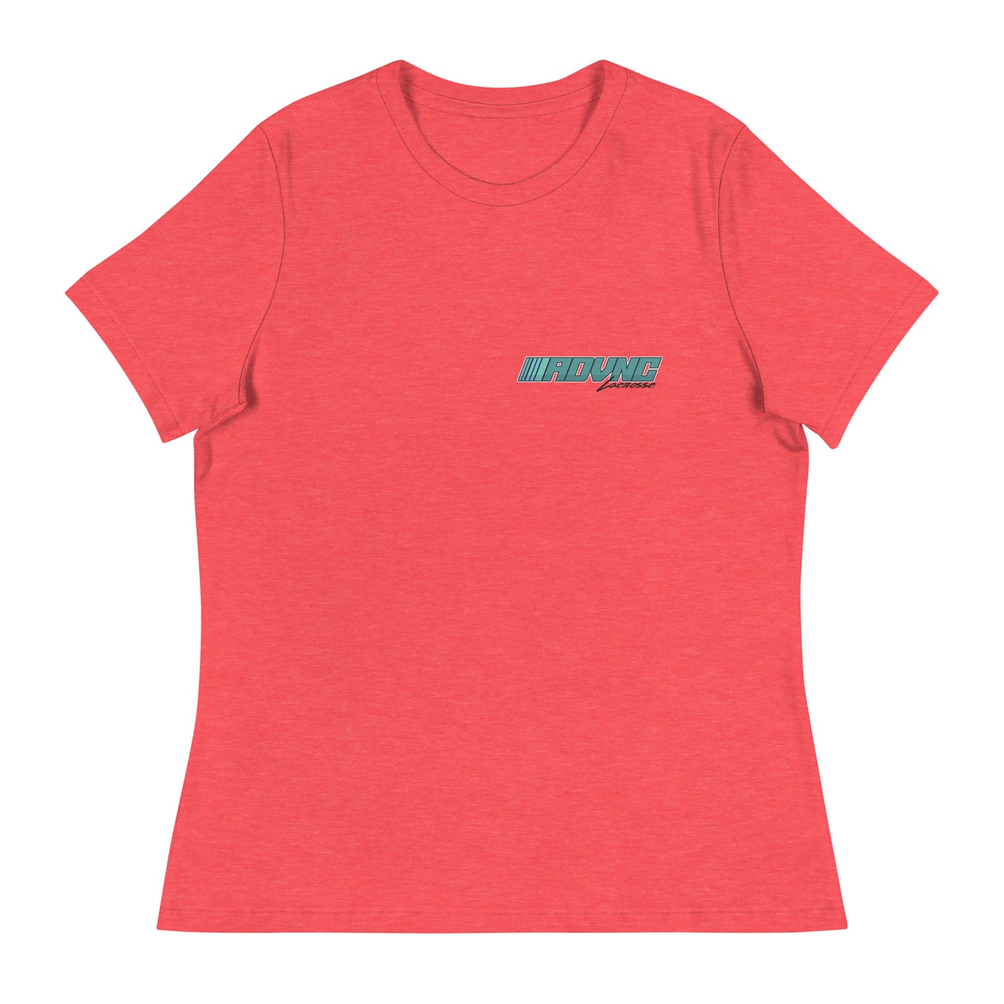 Women's ADVNC Lacrosse Bella + Canvas T-Shirt - Racecar