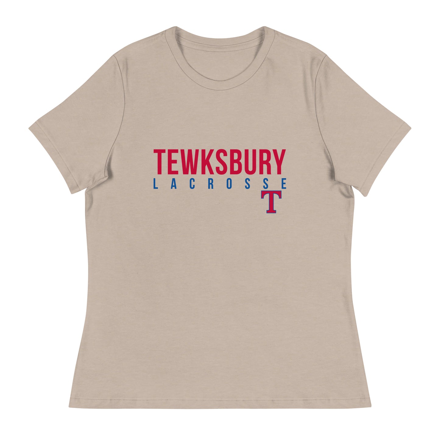 Women's TMHS Lacrosse Bella + Canvas Relaxed T-shirt