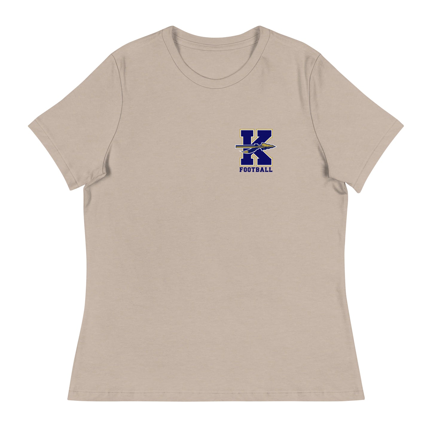 Women's Keller Football Bella + Canvas Relaxed T-Shirt