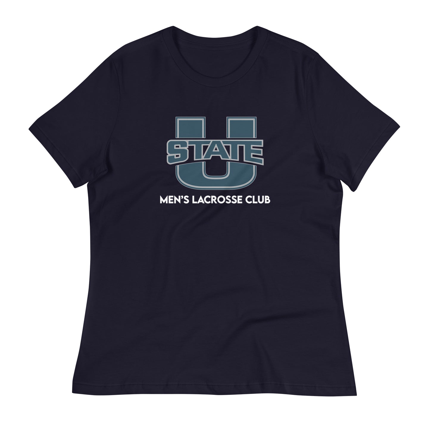 Women's USU Lacrosse Bella + Canvas Relaxed T-Shirt
