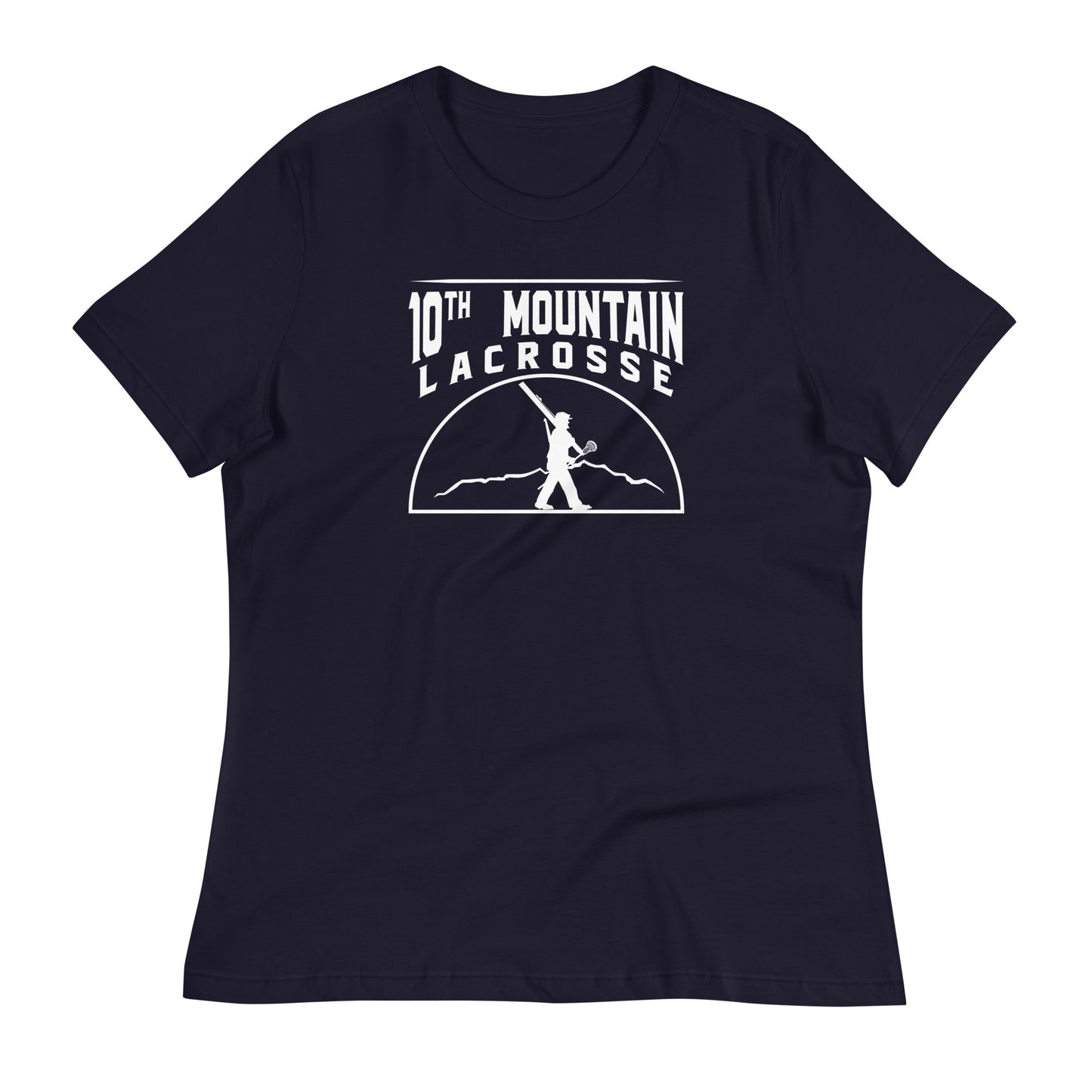 Women's 10th Mountain Lacrosse Bella + Canvas T-Shirt
