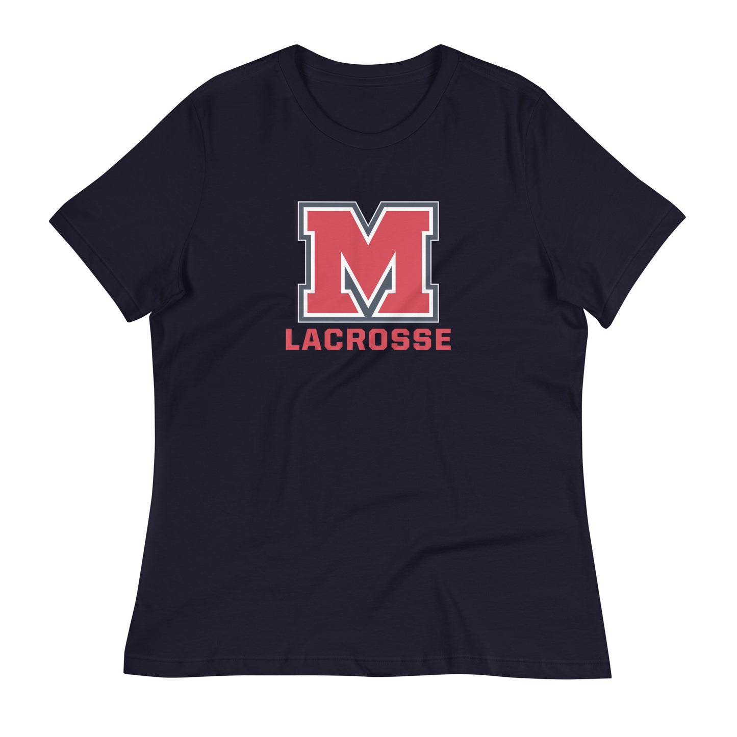 Women's BMHS Lacrosse Bella + Canvas Relaxed Tee