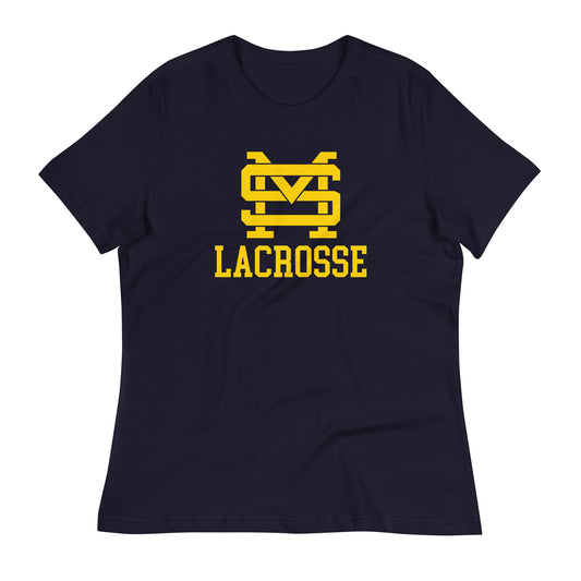 Women's St. Mark's Lacrosse Bella + Canvas Relaxed Tee