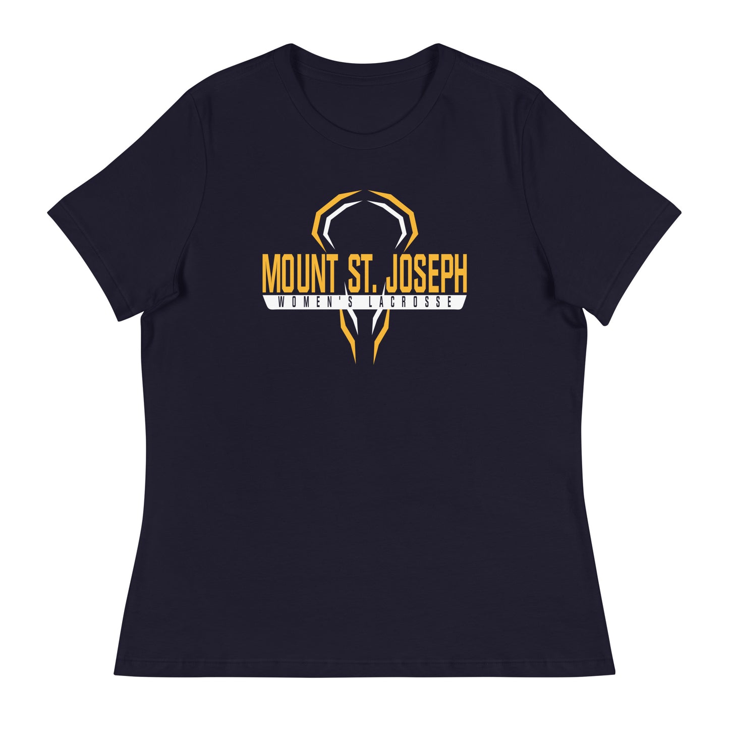 Women's MSJ Lacrosse Bella + Canvas Relaxed T-Shirt