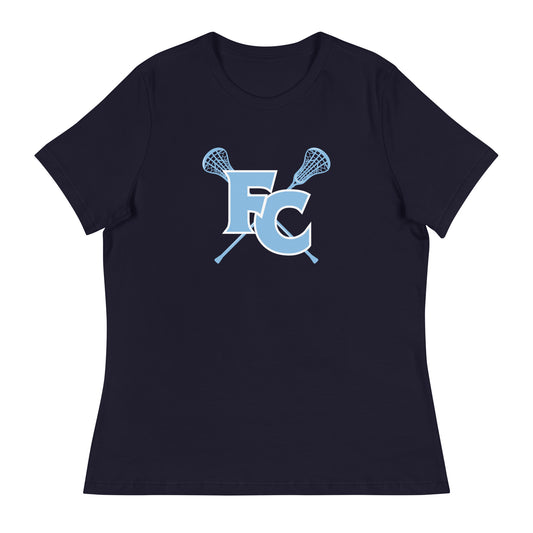 Women's FC Lacrosse Bella + Canvas Relaxed T-Shirt