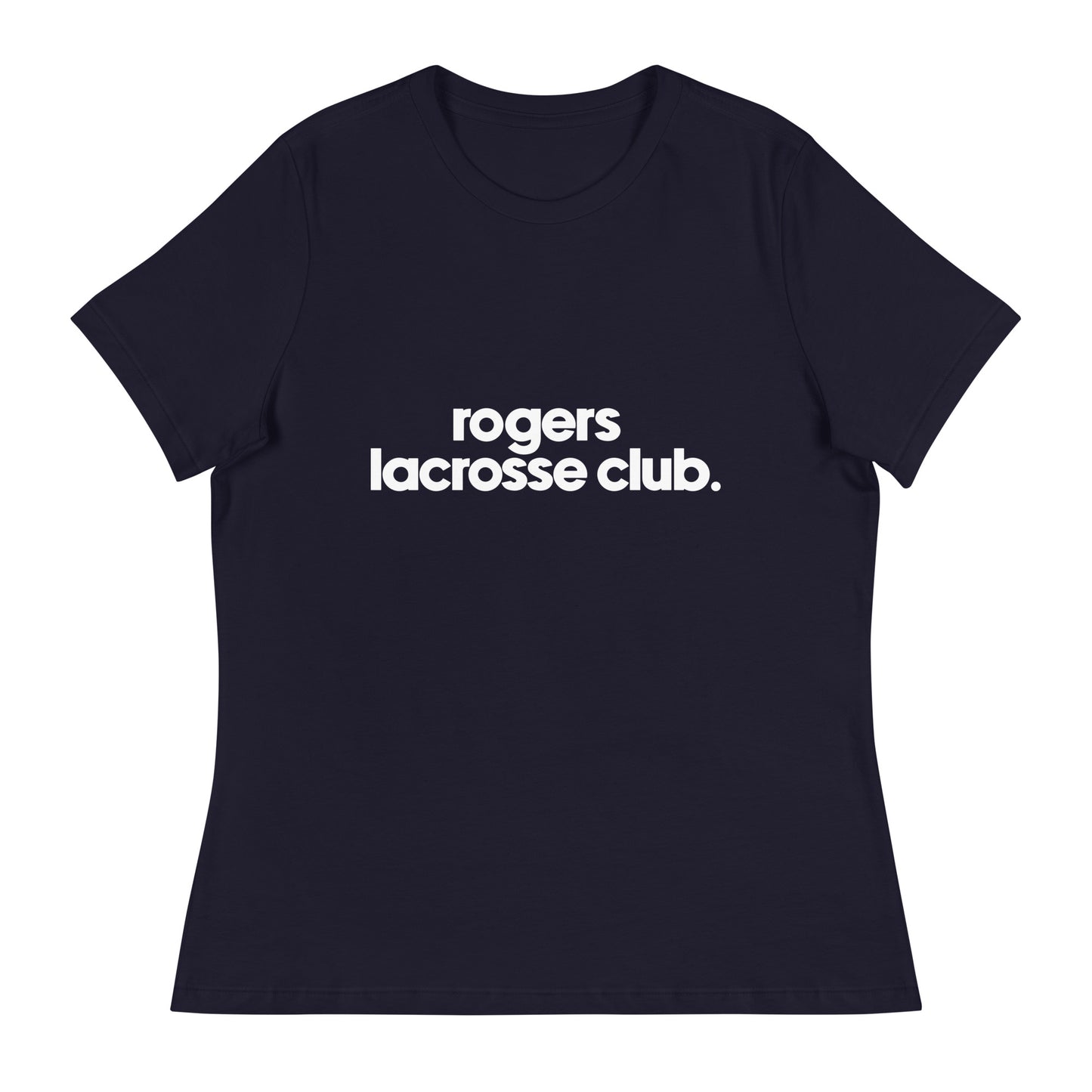 Women's Rogers Lacrosse Bella + Canvas Relaxed T-shirt