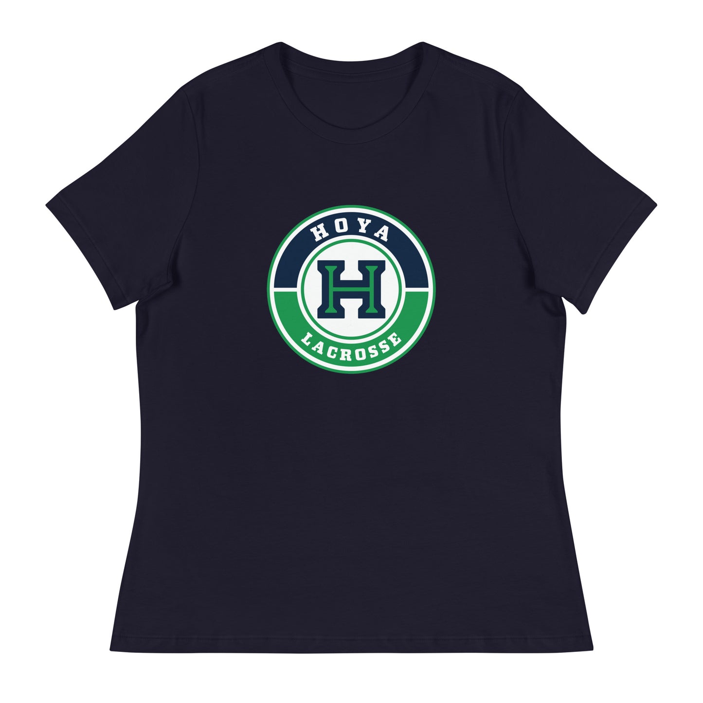 Women's Hoya Lacrosse Bella + Canvas Relaxed T-shirt