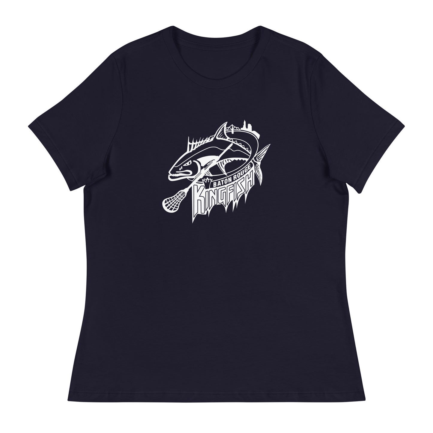 Women's Kingfish Lacrosse Bella + Canvas Relaxed T-shirt