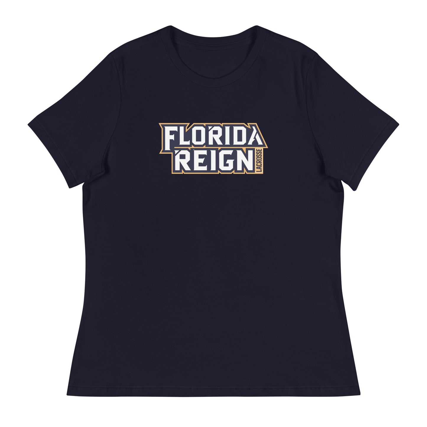 Women's Florida Reign Lacrosse Bella + Canvas Relaxed T-shirt