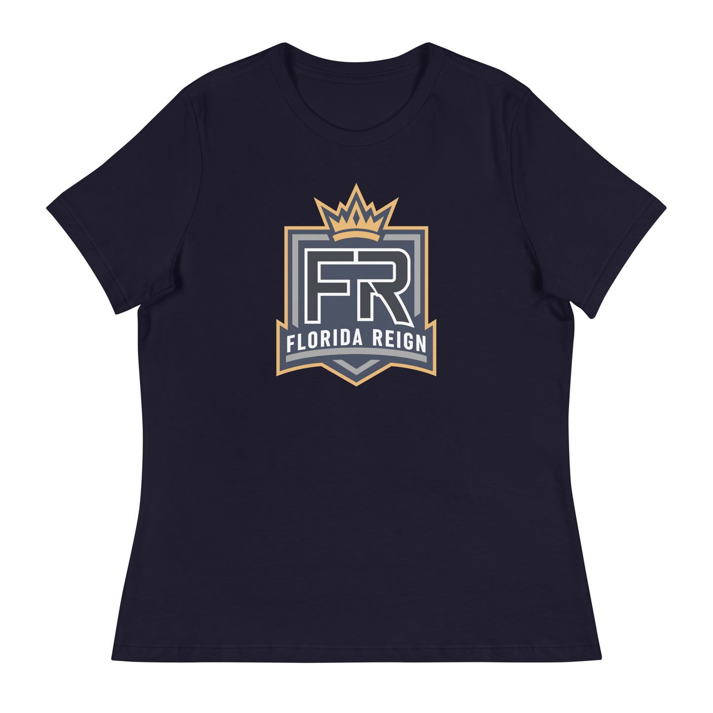 Women's Florida Reign Lacrosse Bella + Canvas Relaxed T-shirt