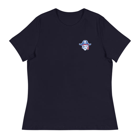 Women's Fairport Football and Cheer Bella + Canvas Relaxed T-shirt