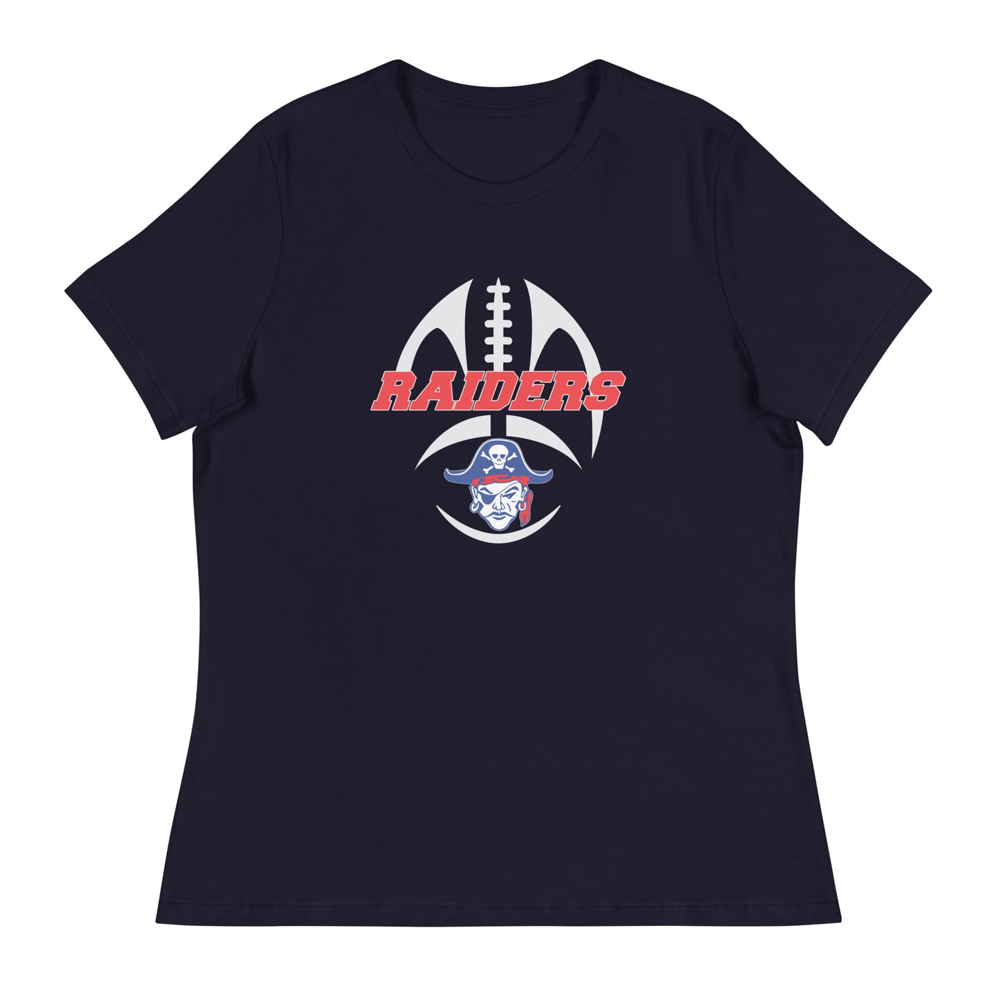 Women's Fairport Football and Cheer Bella + Canvas Relaxed T-shirt