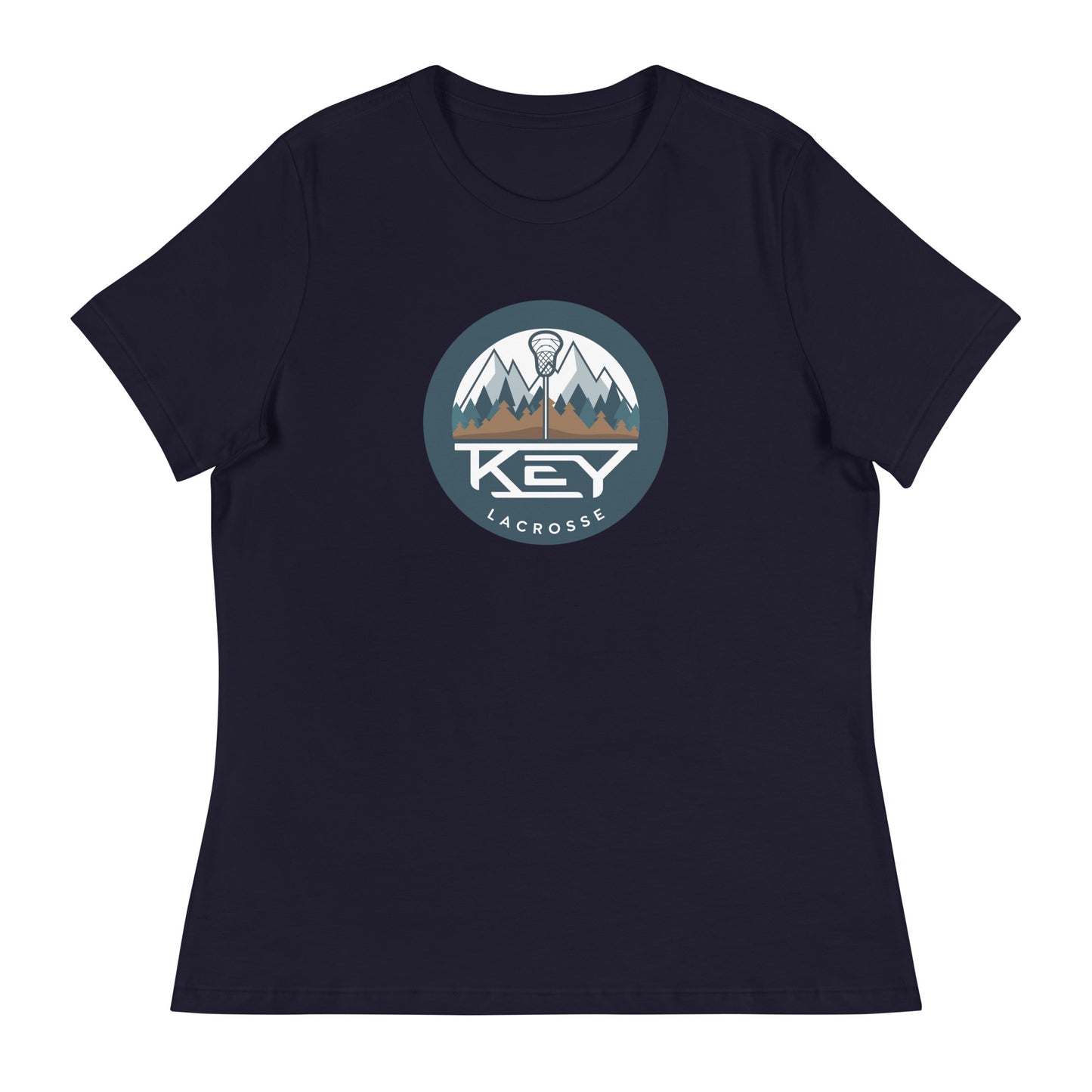 Women's Key Lacrosse Bella + Canvas Relaxed T-shirt