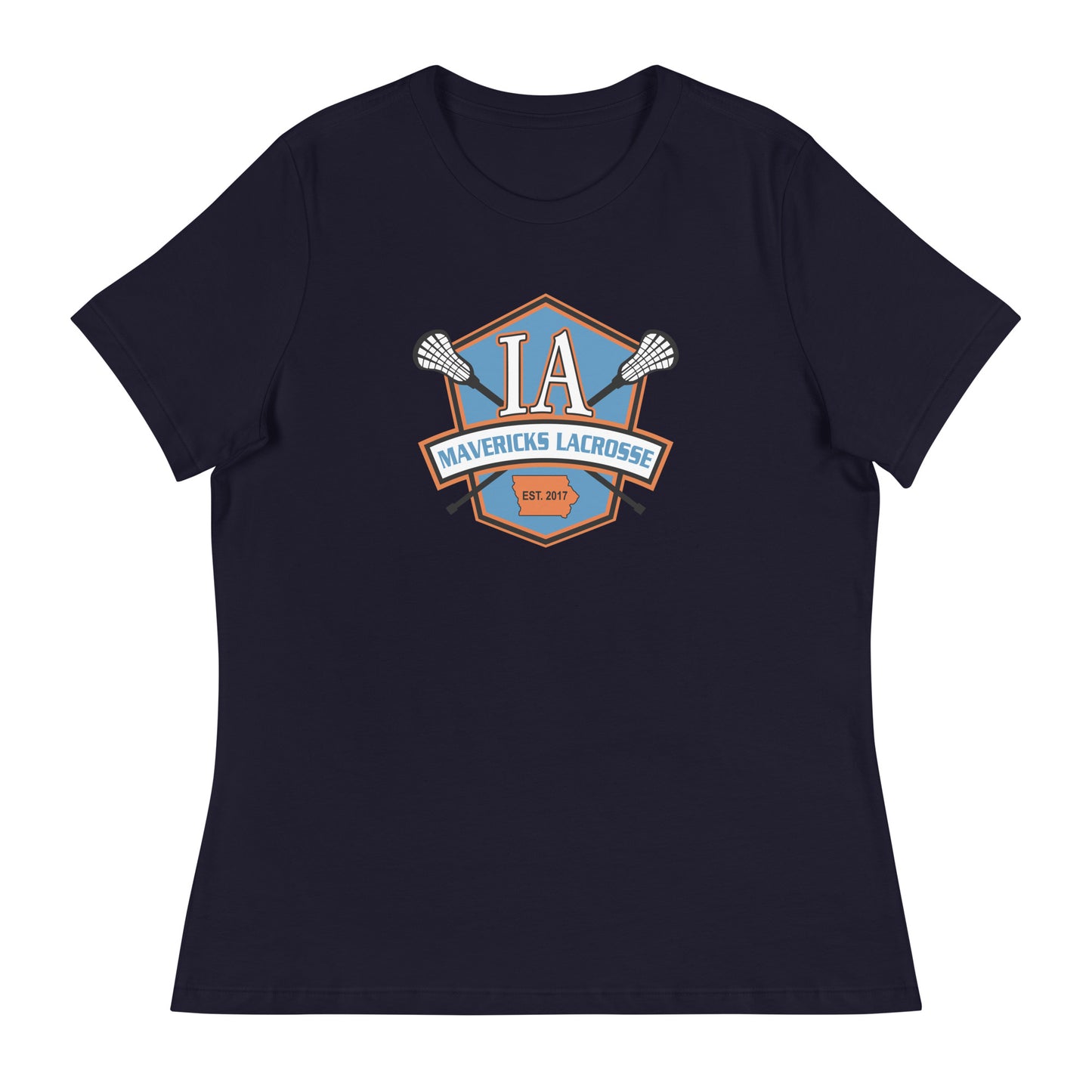 Women's Iowa Mavericks Bella + Canvas Relaxed T-shirt