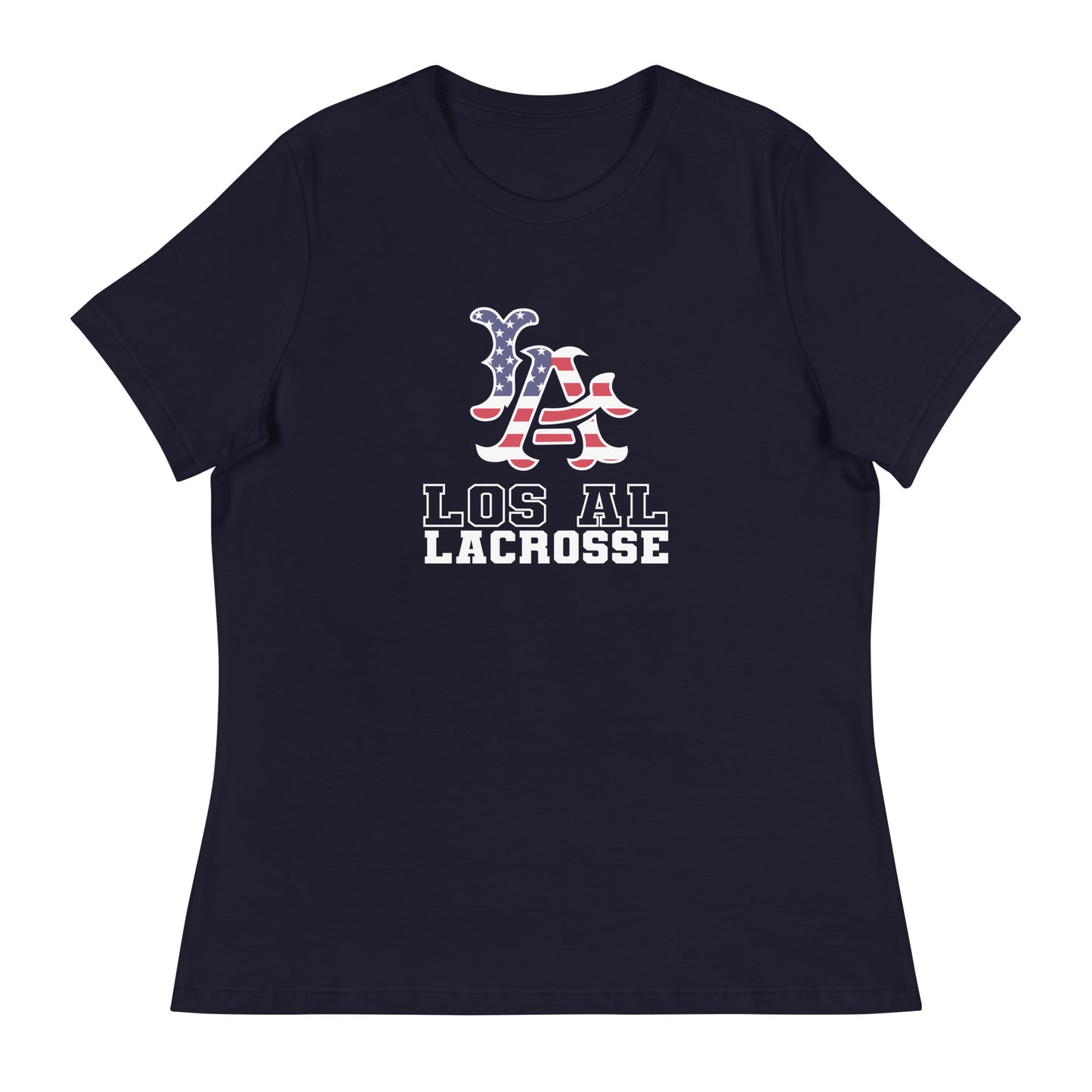Women's Los Al Lacrosse Bella + Canvas Relaxed T-shirt