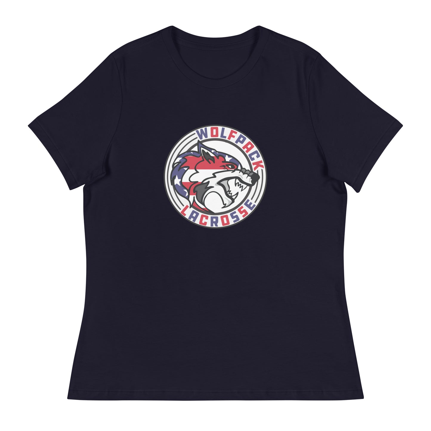 Women's Wolfpack Lacrosse Bella + Canvas T-Shirt