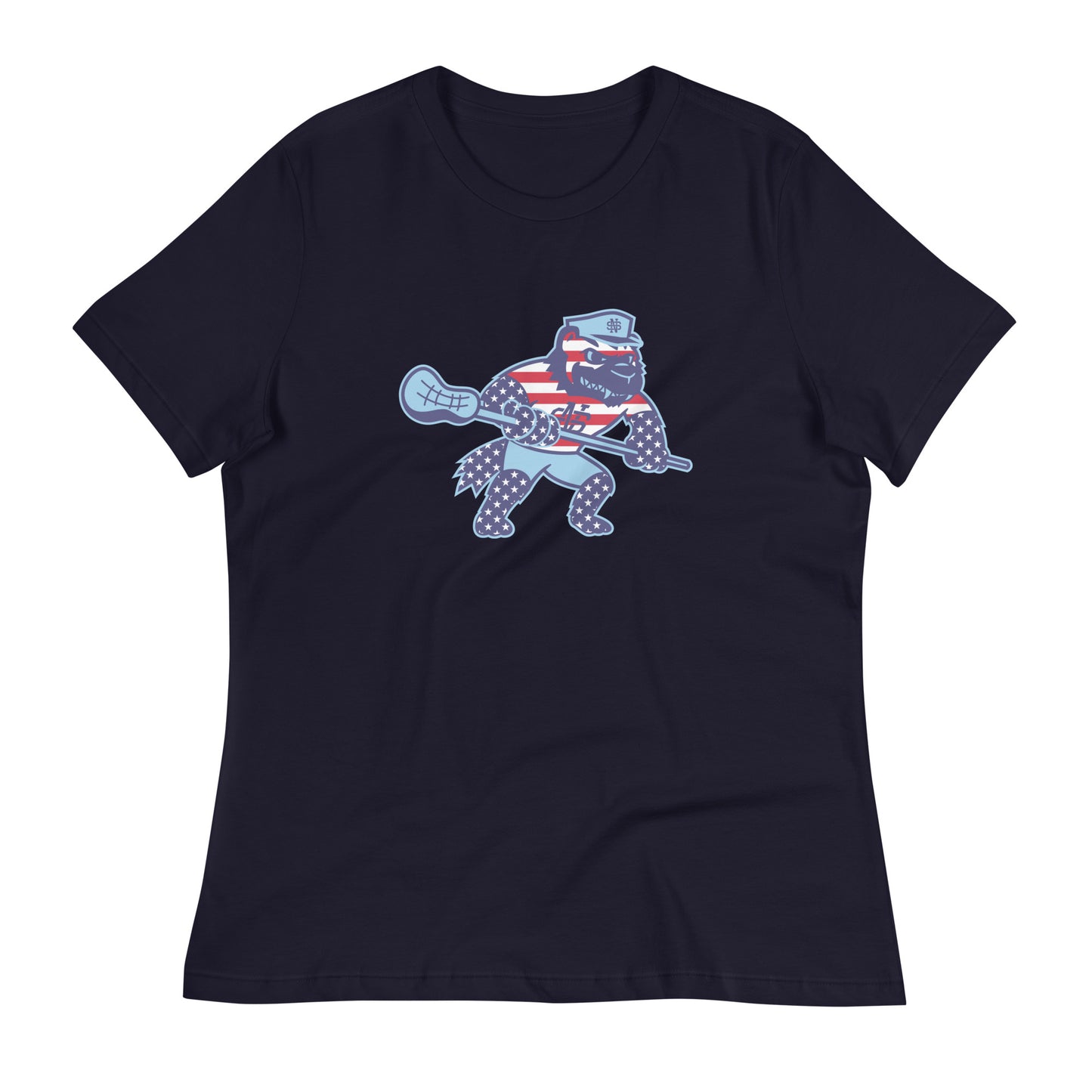 Women's North Stafford Lacrosse USA Bella + Canvas T-Shirt