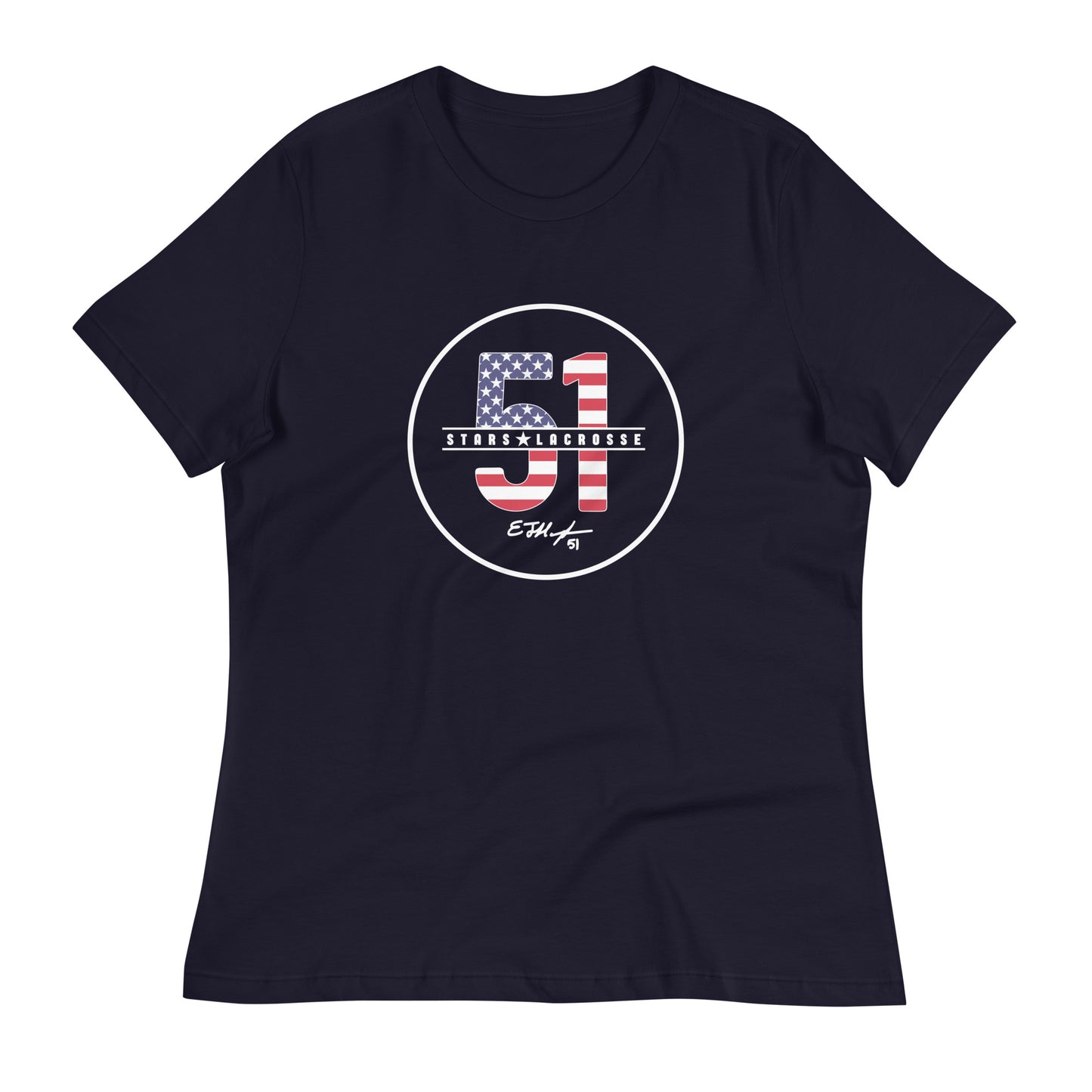 Women's 51 Stars Lacrosse Bella + Canvas T-Shirt