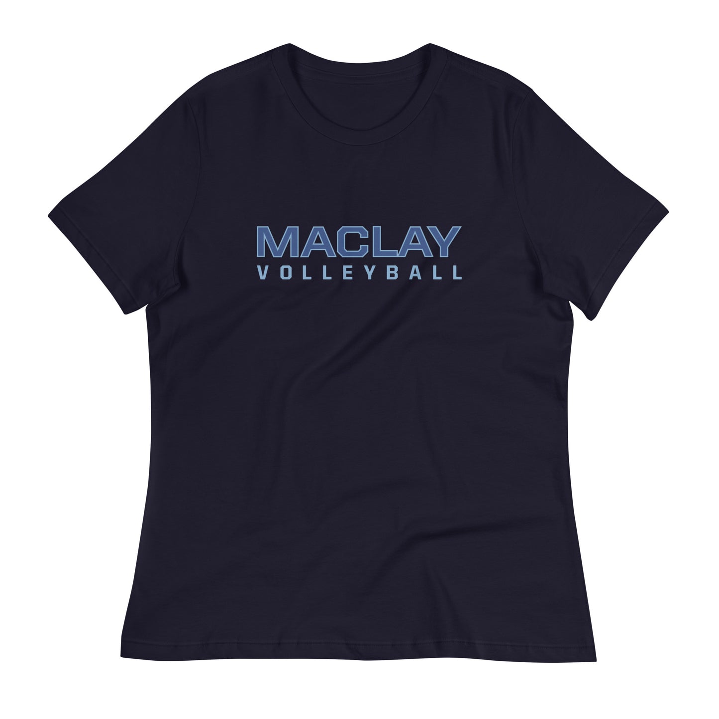 Women's Maclay Volleyball Bella + Canvas Relaxed T-Shirt