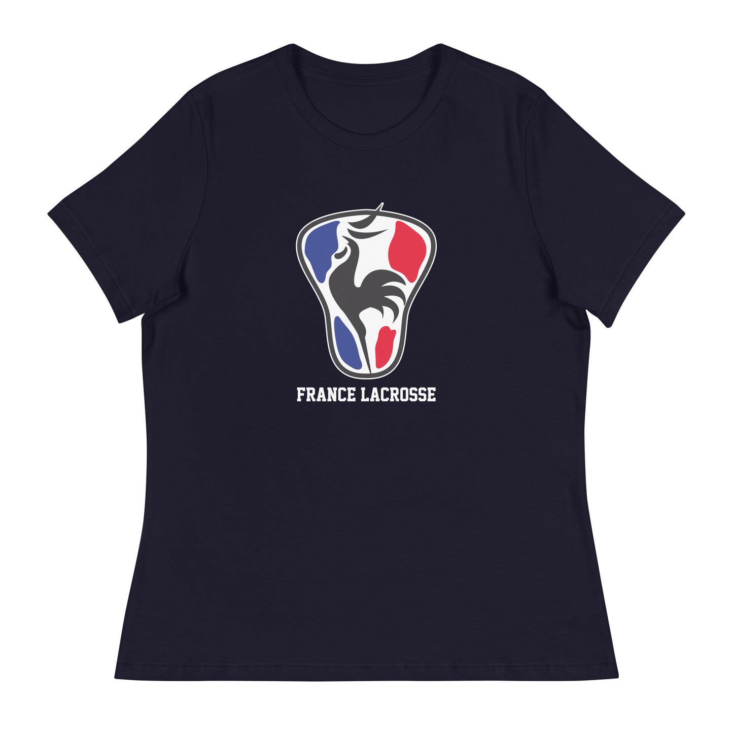 Women's France Lacrosse Bella + Canvas Relaxed T-shirt