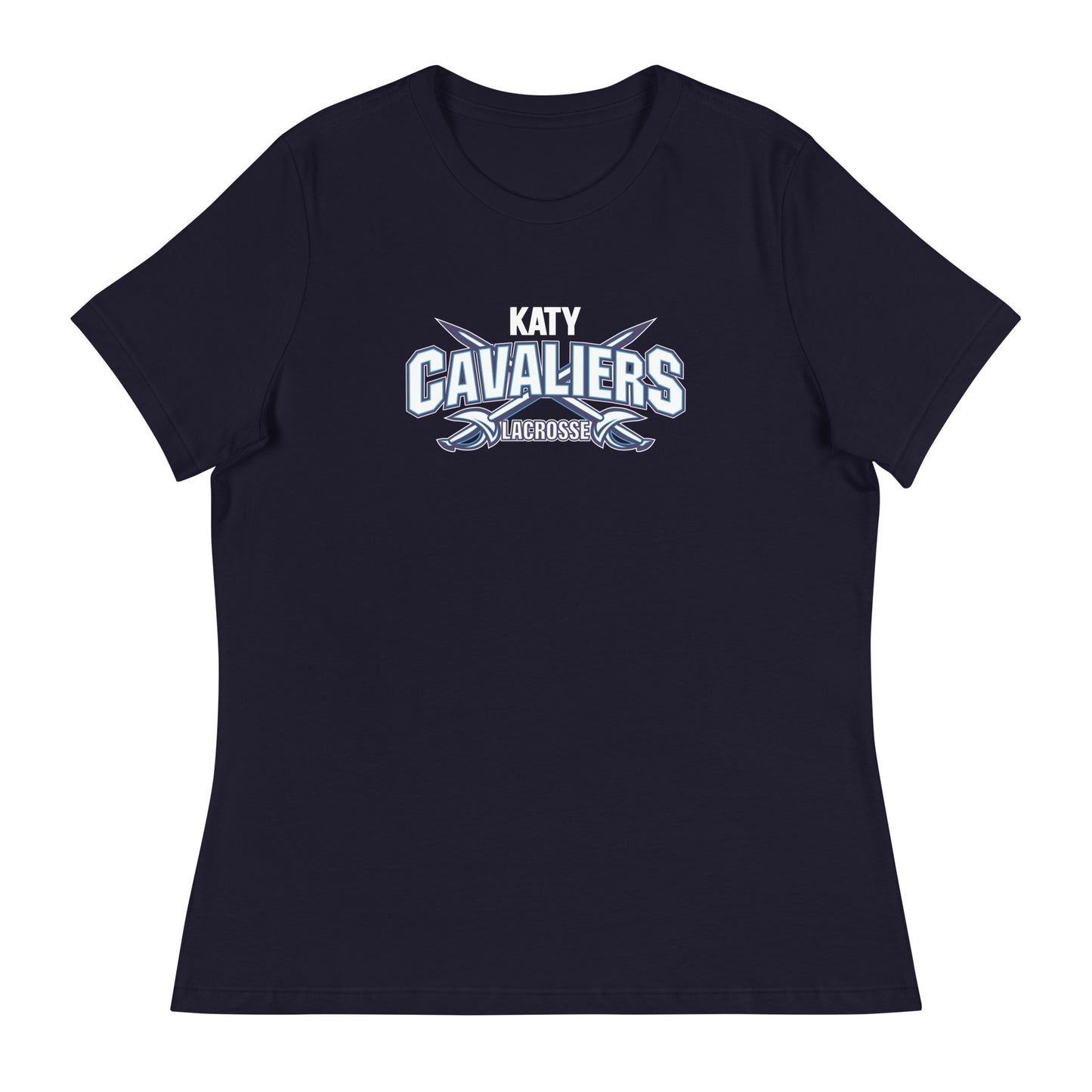 Women's Cavaliers Lacrosse Bella + Canvas Relaxed T-Shirt