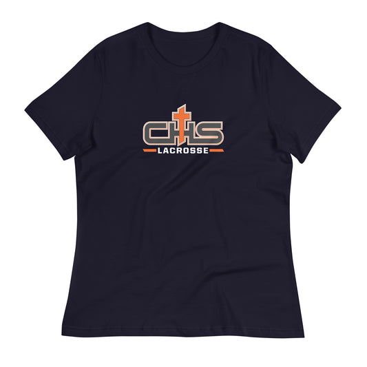 Women's CHS Lacrosse Bella + Canvas Relaxed T-Shirt