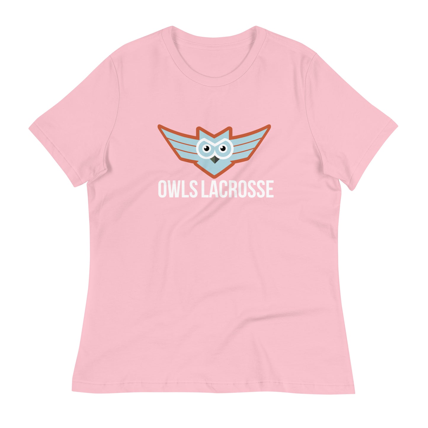 Women's OWLS Lacrosse Bella + Canvas Relaxed Tee