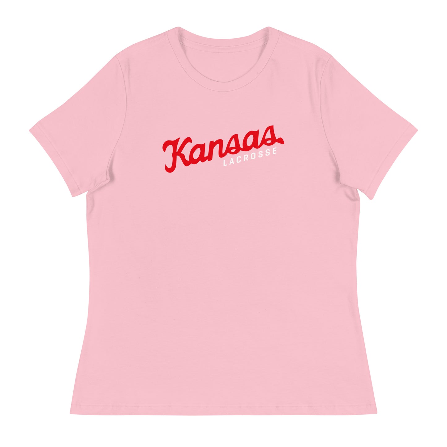 Women's KU Club Lacrosse Bella + Canvas Relaxed T-shirt