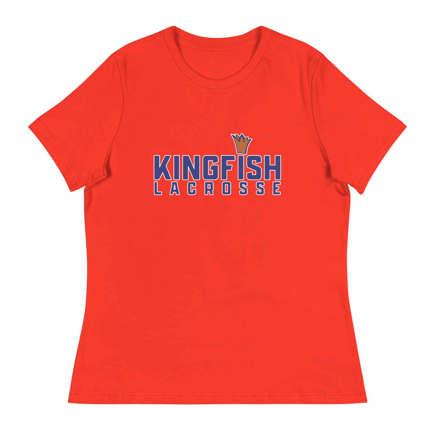 Women's Kingfish Lacrosse Bella + Canvas Relaxed T-shirt
