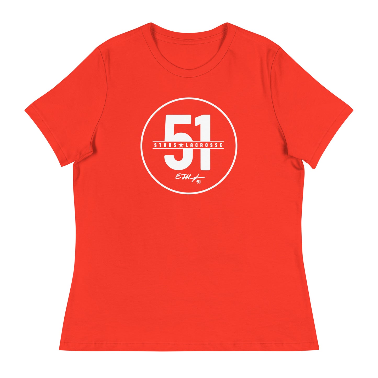 Women's 51 Stars Lacrosse Bella + Canvas Relaxed T-shirt